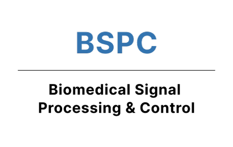 Biomedical Signal Processing and Control journal cover for biomedical engineering, signal analysis, AI in healthcare, and control systems research.